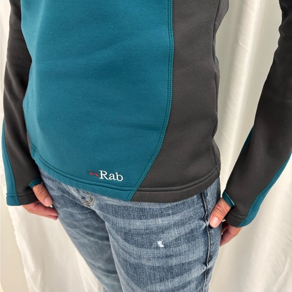 Rab Women’s Medium Pullover, Dark Teal, Polartec, Extra warm! - Picture 2 of 9